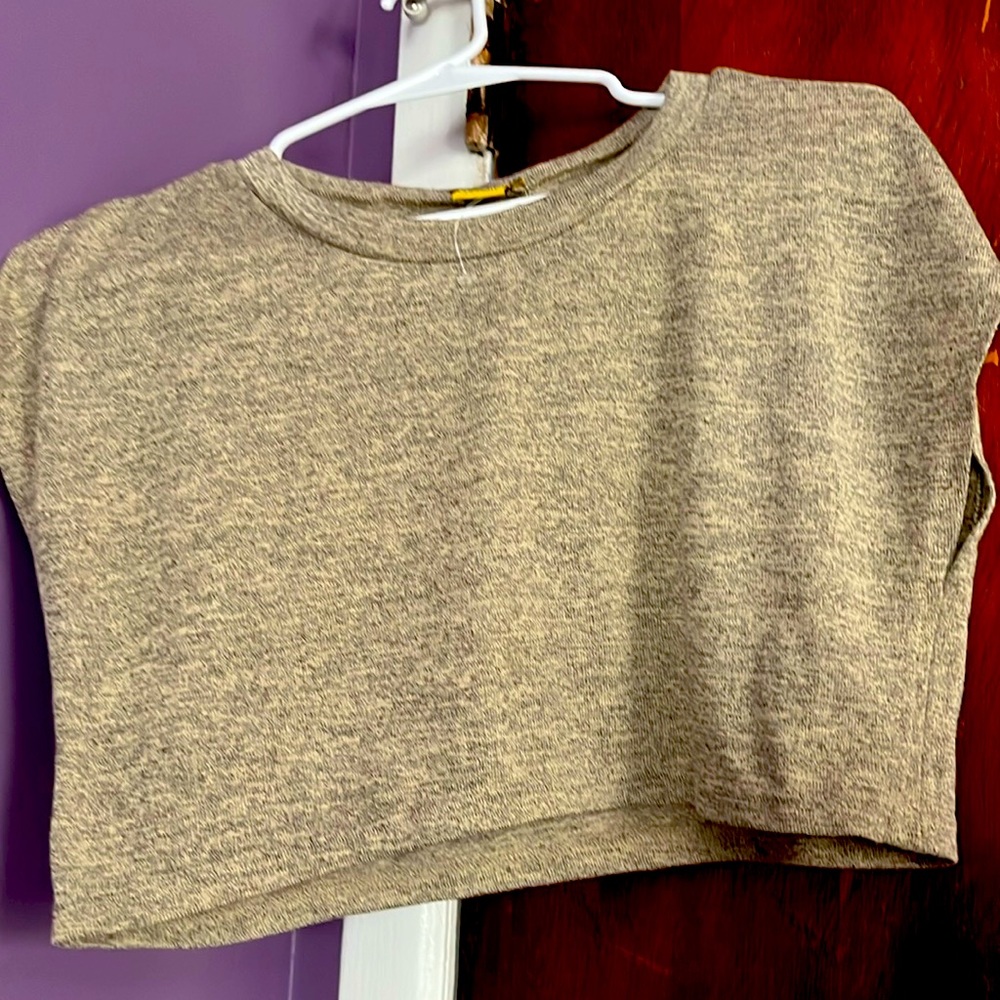 Cute Sleeveless Crop Top